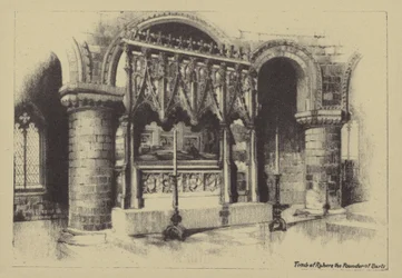 Tomb of Rahere, grundaren av Barts